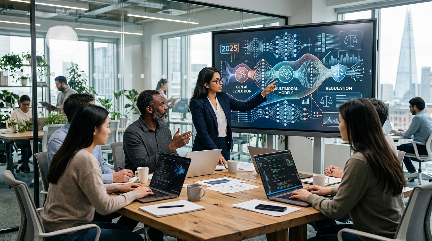 Les grandes tendances de l'intelligence artificielle à surveiller en 2025